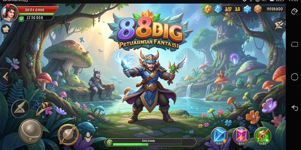 Gameplay 88BIG menampilkan petualangan seru dan karakter unik.