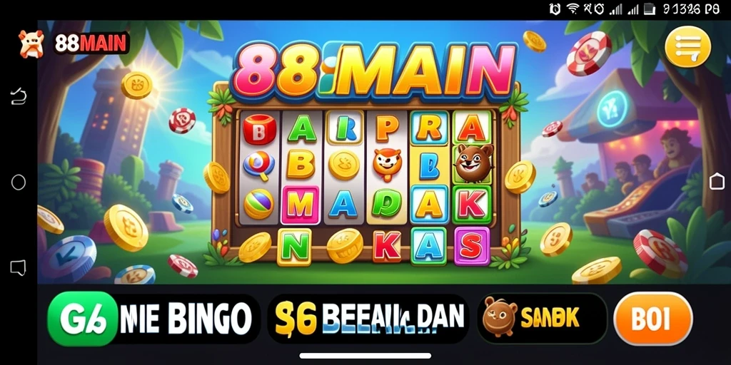 Gambaran gameplay seru Bingo di 88MAIN