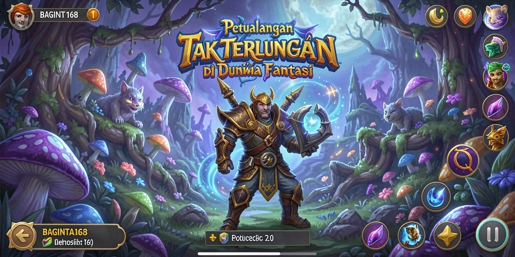 Gameplay seru dan penuh tantangan dari BAGINTA168.