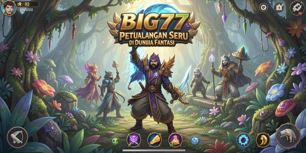 Tampilan gameplay <strong>BIG77</strong> yang menakjubkan dan penuh petualangan.