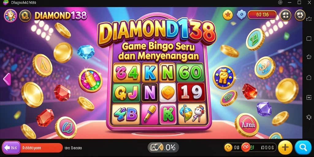 Gameplay DIAMOND138 yang seru dan interaktif dalam Bingo.