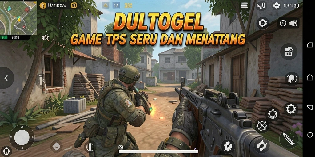 Gameplay TPS menegangkan di DULTOGEL yang seru.
