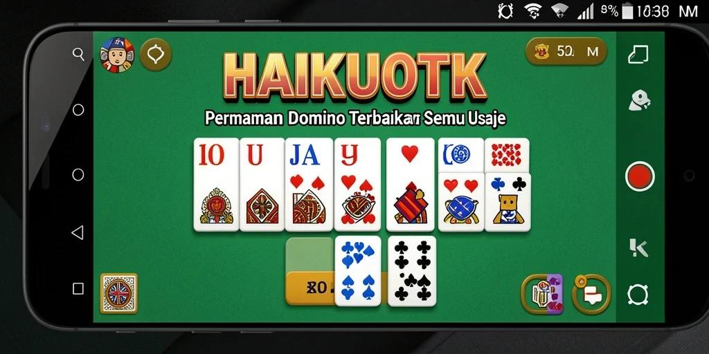 Gameplay HAIKUOTK yang menarik dan penuh strategi dalam permainan Domino.
