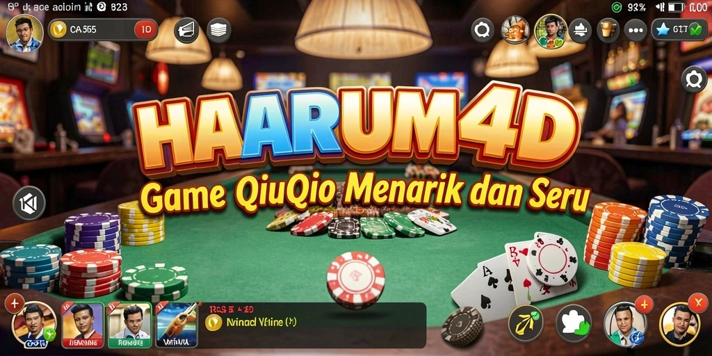 Gameplay seru dan kompetitif QiuQiu di HARUM4D.