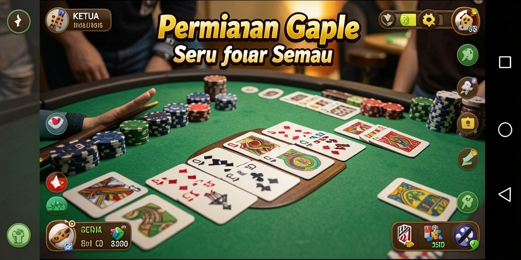 Tampilan gameplay KETUA yang seru dan interaktif.