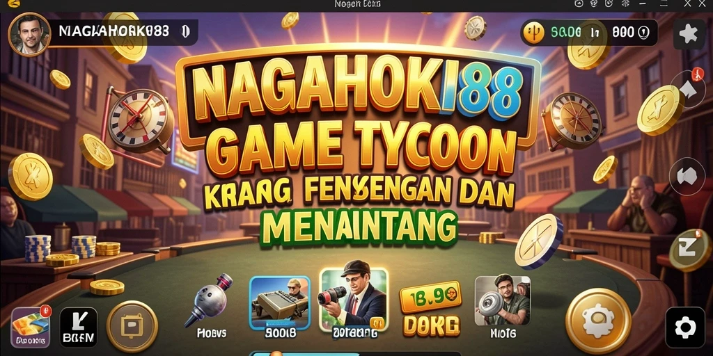 Gameplay seru mengelola usaha di NAGAHOKI88