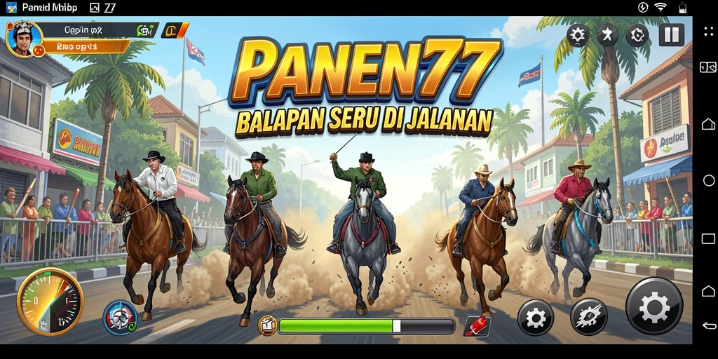 Gameplay mendebarkan dengan balapan cepat di kota.