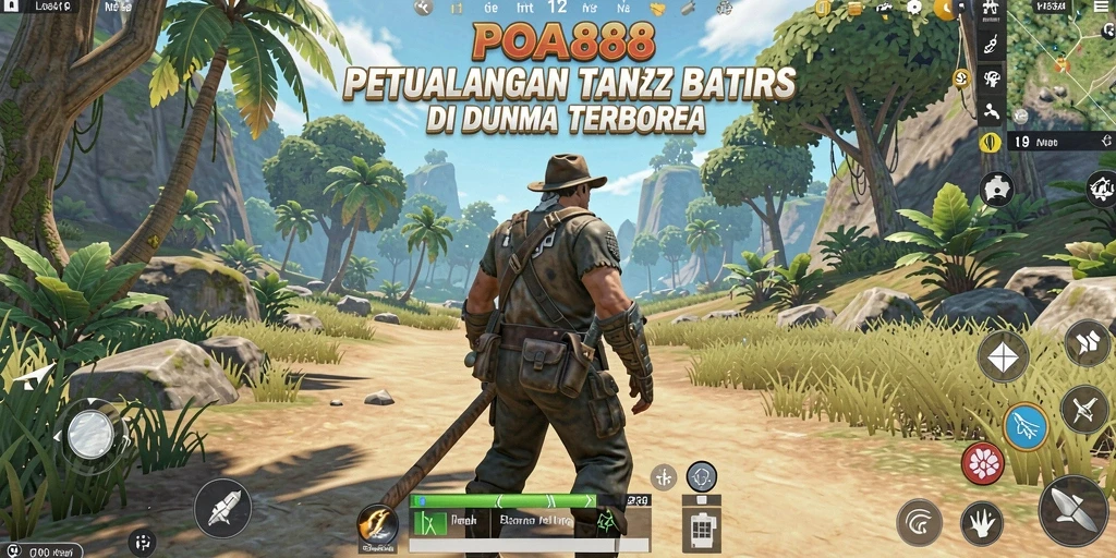 Tangkapan layar gameplay POA88 yang menampilkan dunia terbuka yang menakjubkan.