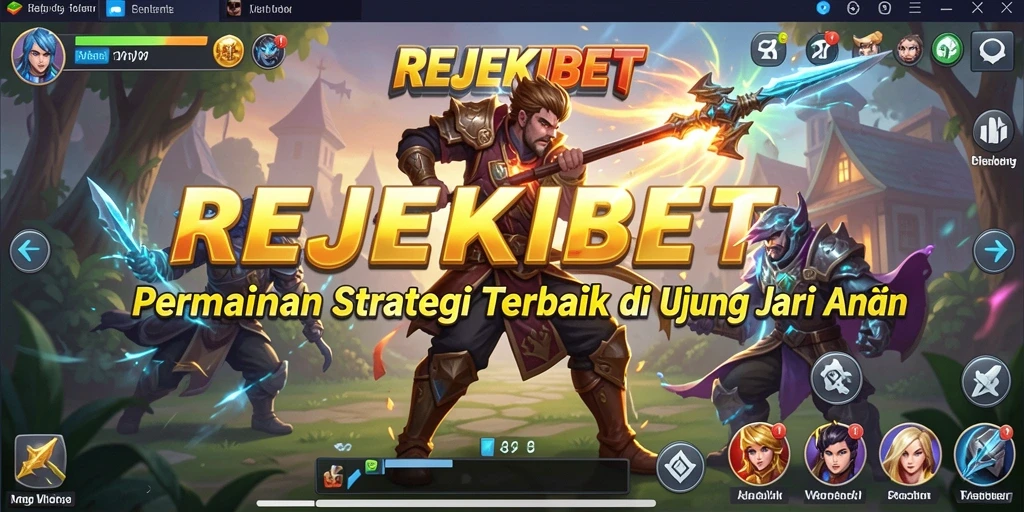 Tampilan gameplay mendebarkan dalam REJEKIBET yang penuh strategi.