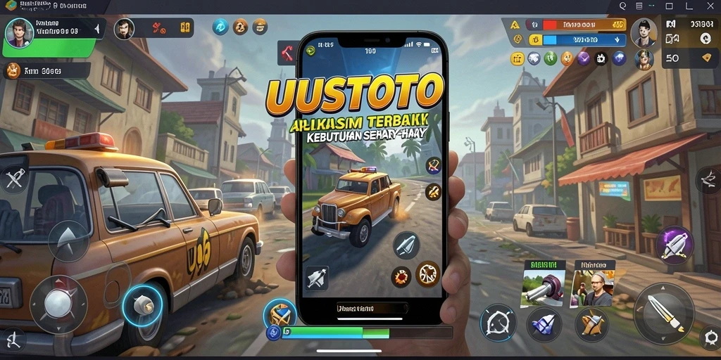 Tampilan UUSTOTO yang sederhana dan fungsional sebagai aplikasi Utility.