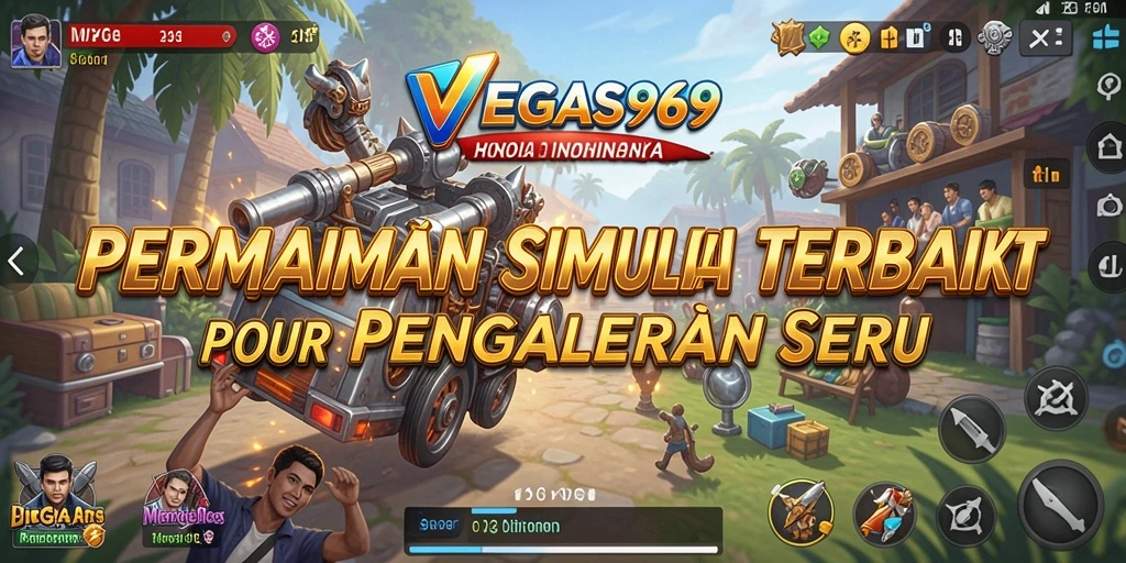 Tampilan gameplay mendebarkan dalam VEGAS969, dengan grafis yang menakjubkan.