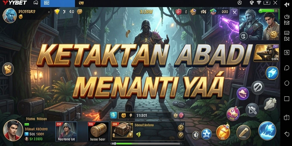Tampilan gameplay YYBET yang menegangkan dan menyeramkan.